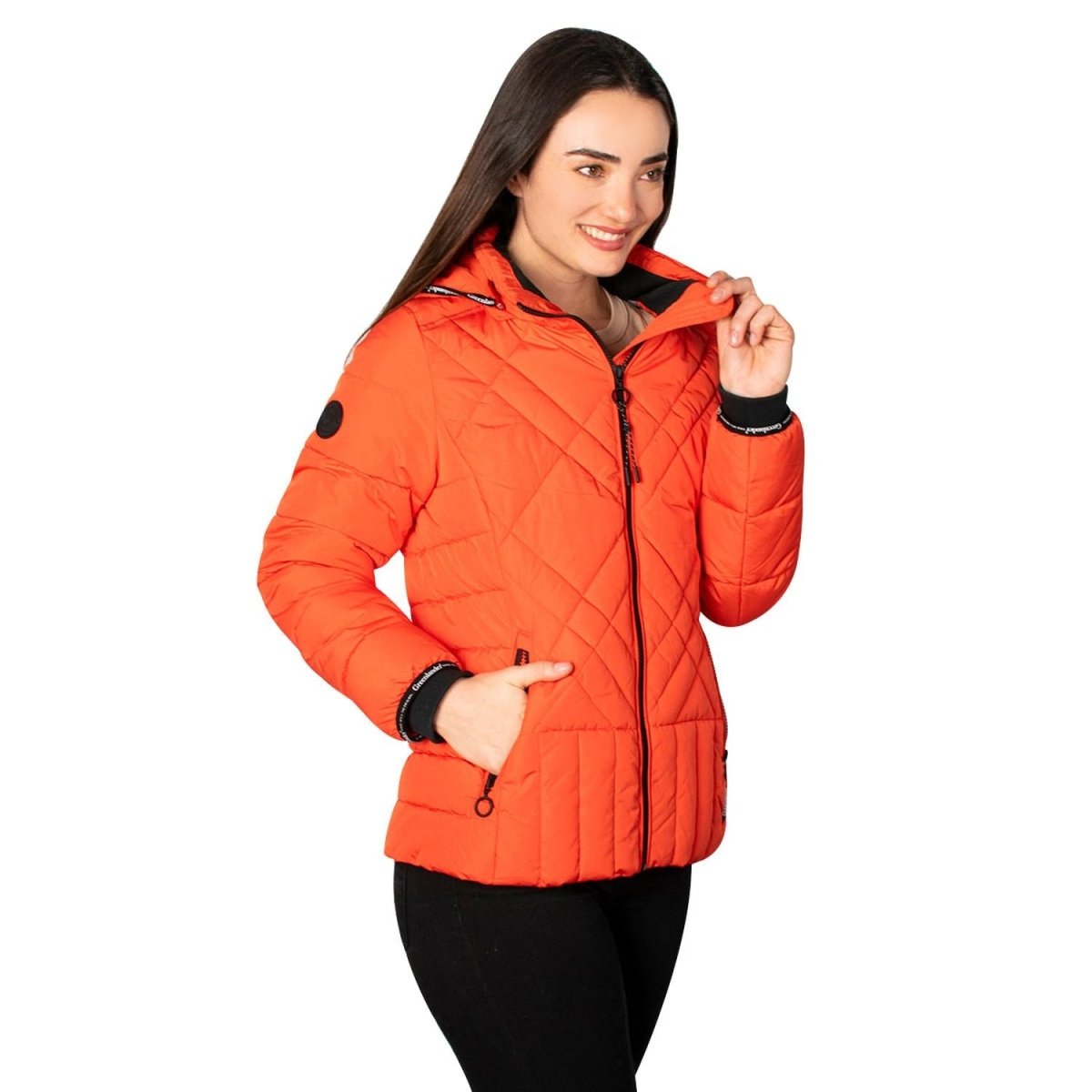 Chamarra Capitonada con Gorro Desmontable Mujer - Greenlander