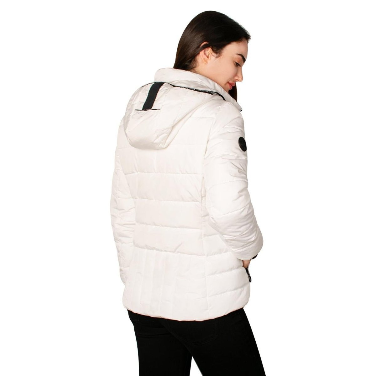 Chamarra Capitonada con Gorro Desmontable Mujer - Greenlander