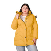 Chamarra Capitonada con Gorro Desmontable Mujer Plus Size - Greenlander