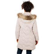 Chamarra Capitonada Con Gorro Desmontable para Mujer - Greenlander