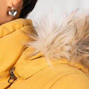 Chamarra Capitonada Con Gorro Desmontable para Mujer - Greenlander