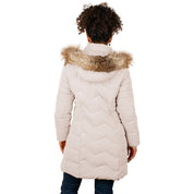 Chamarra Capitonada Con Gorro Desmontable para Mujer - Greenlander