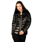 Chamarra Capitonada Cuello Alto Terminado Brillante Mujer - Greenlander