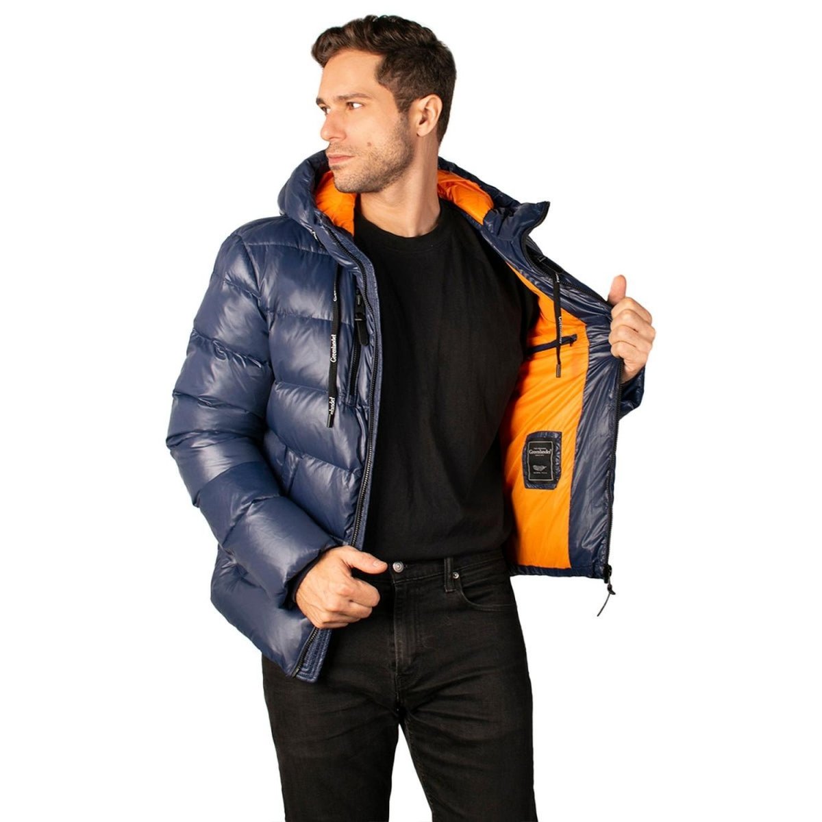 Chamarra Capitonada De Pluma Hombre - Greenlander