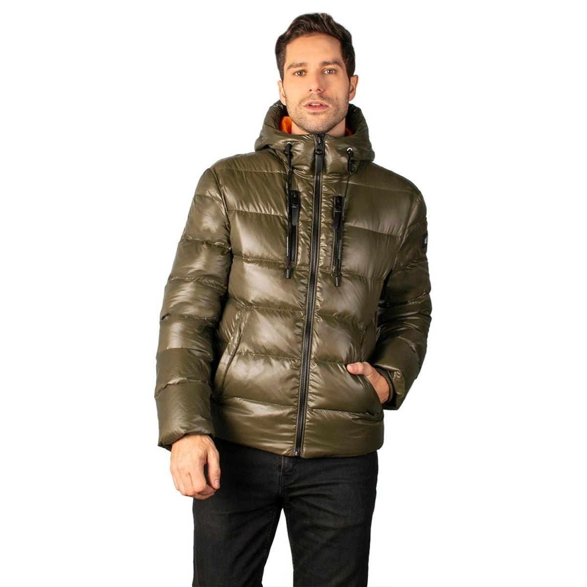 Chamarra Capitonada De Pluma Hombre - Greenlander