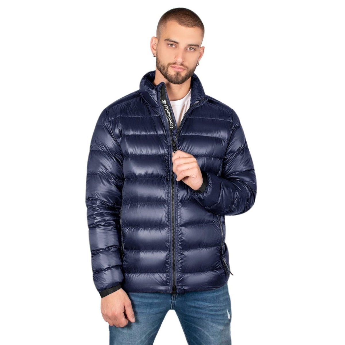 Chamarra Capitonada De Pluma Hombre Premium - Greenlander