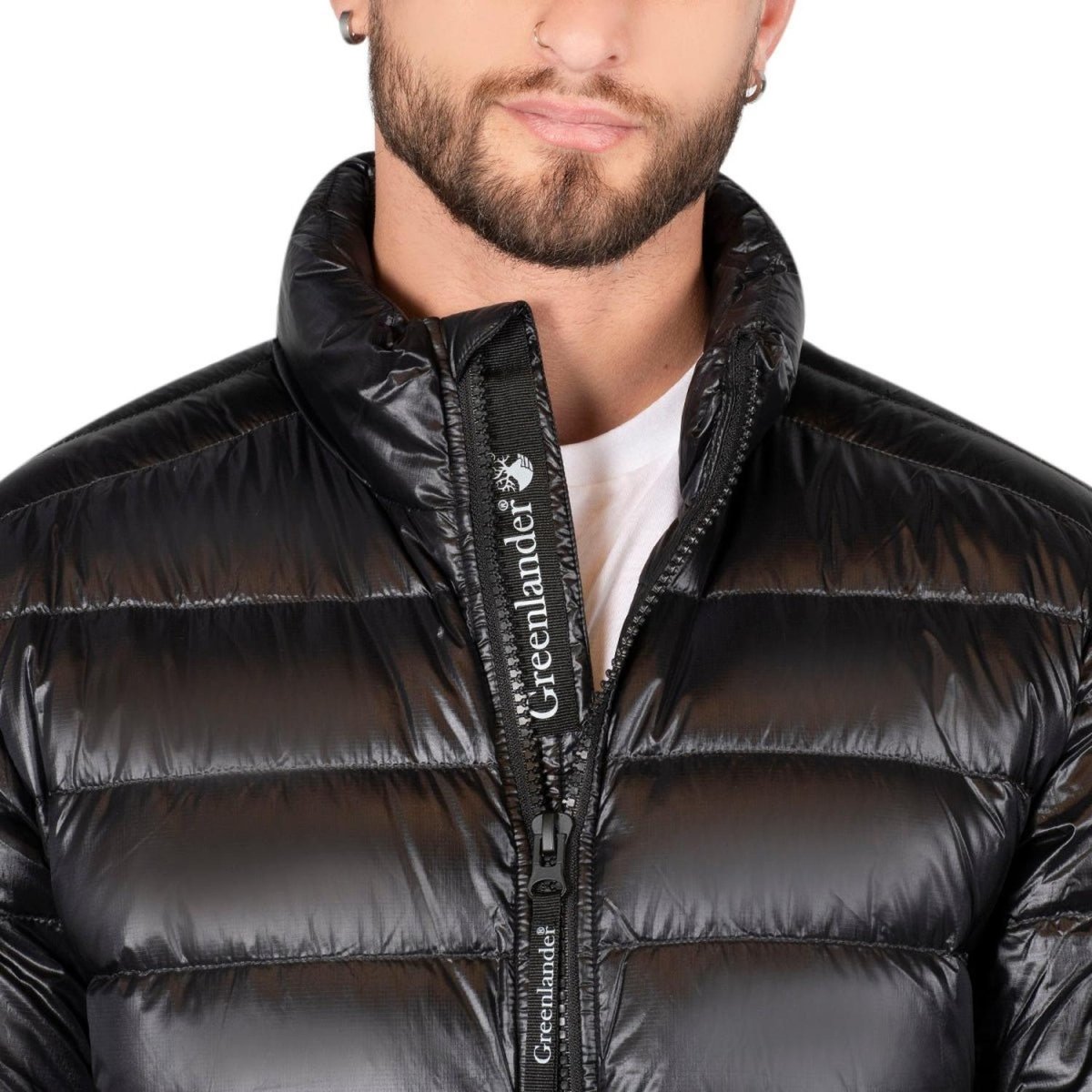 Chamarra Capitonada De Pluma Hombre Premium - Greenlander