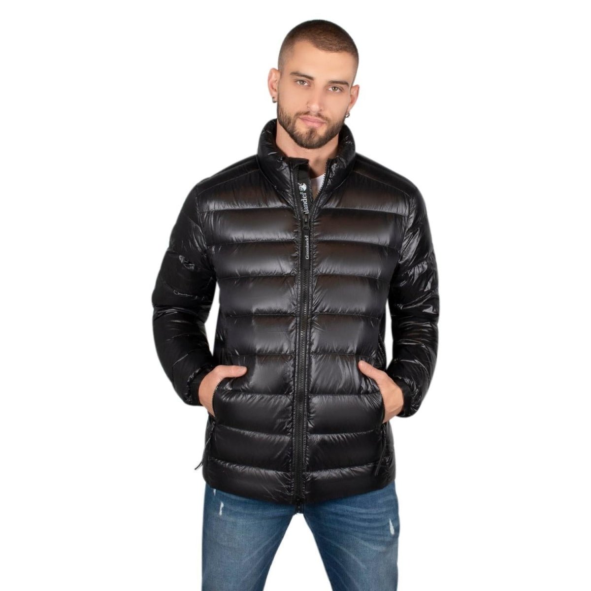 Chamarra Capitonada De Pluma Hombre Premium - Greenlander