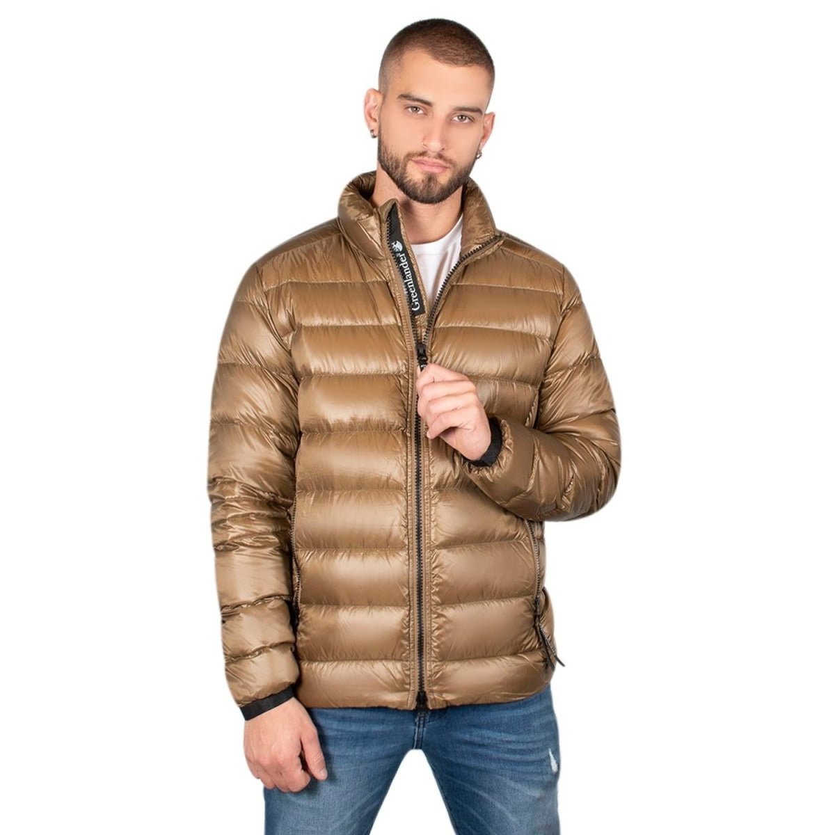 Chamarra Capitonada De Pluma Hombre Premium - Greenlander