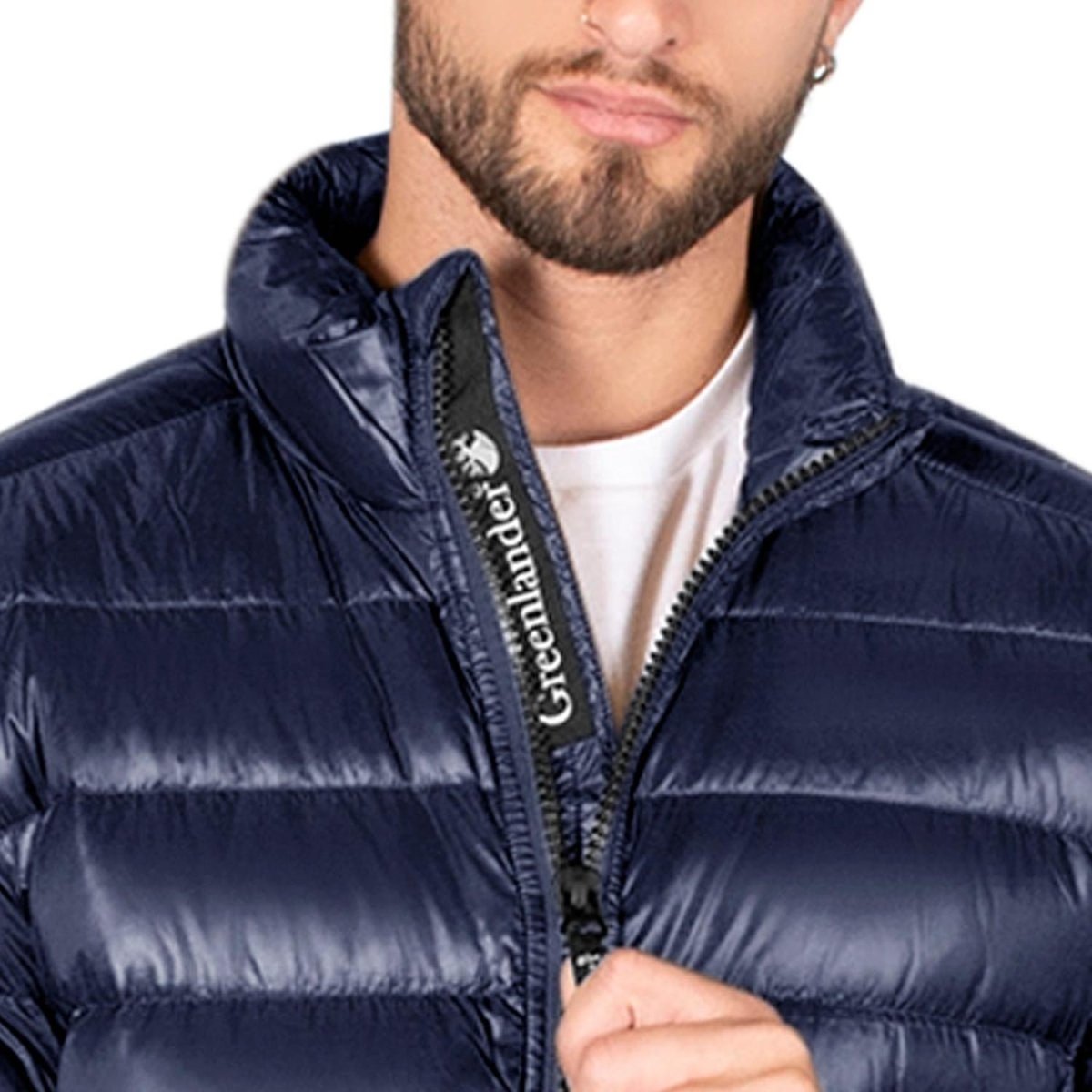 Chamarra Capitonada De Pluma Hombre Premium - Greenlander