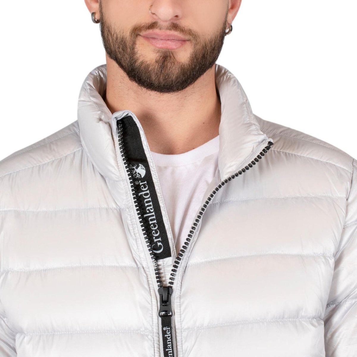 Chamarra Capitonada De Pluma Hombre Premium - Greenlander