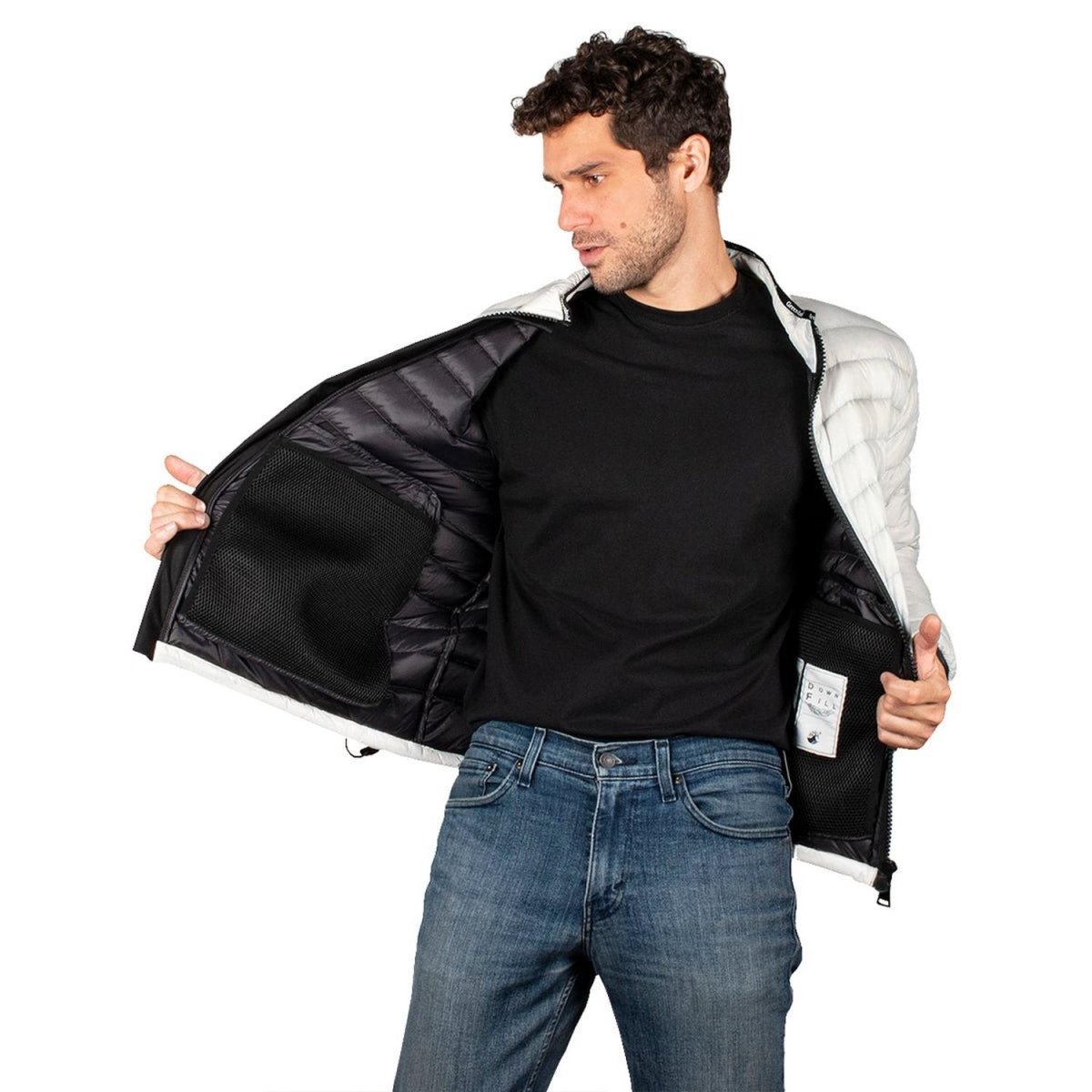 Chamarra Capitonada De Pluma Hombre Premium - Greenlander