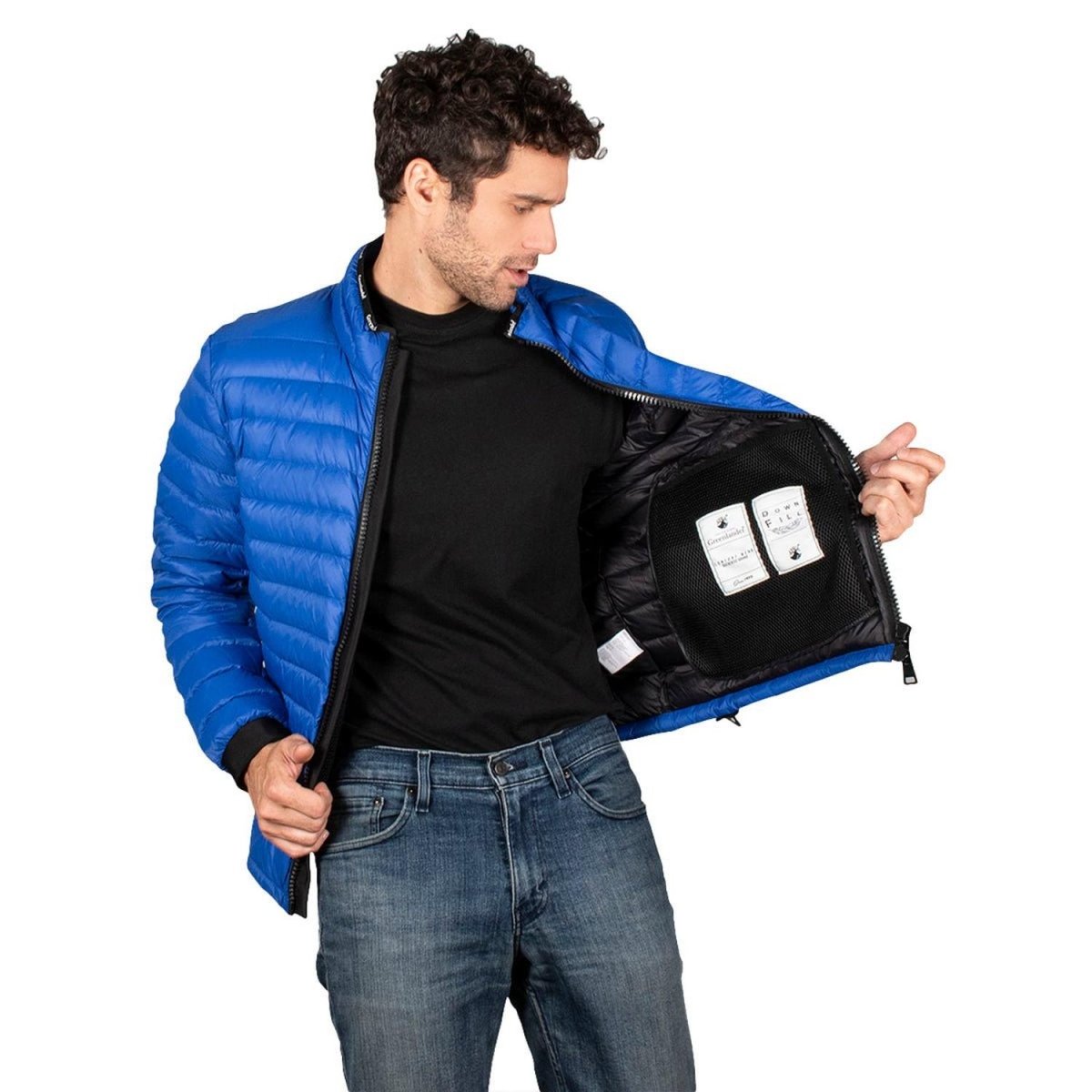 Chamarra Capitonada De Pluma Hombre Premium - Greenlander