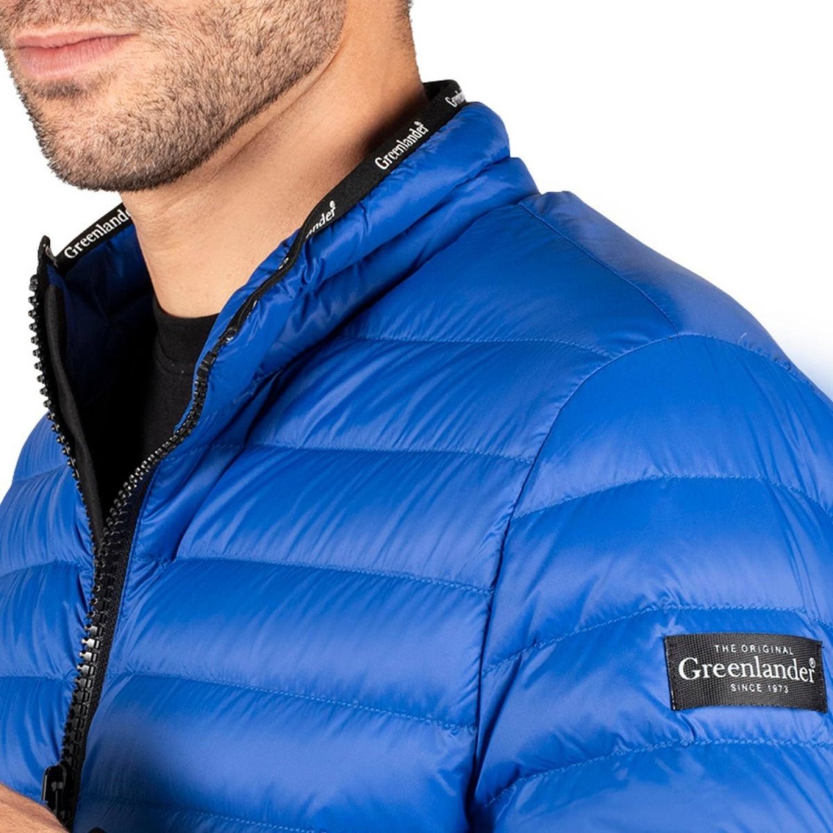 Chamarra Capitonada De Pluma Hombre Premium - Greenlander