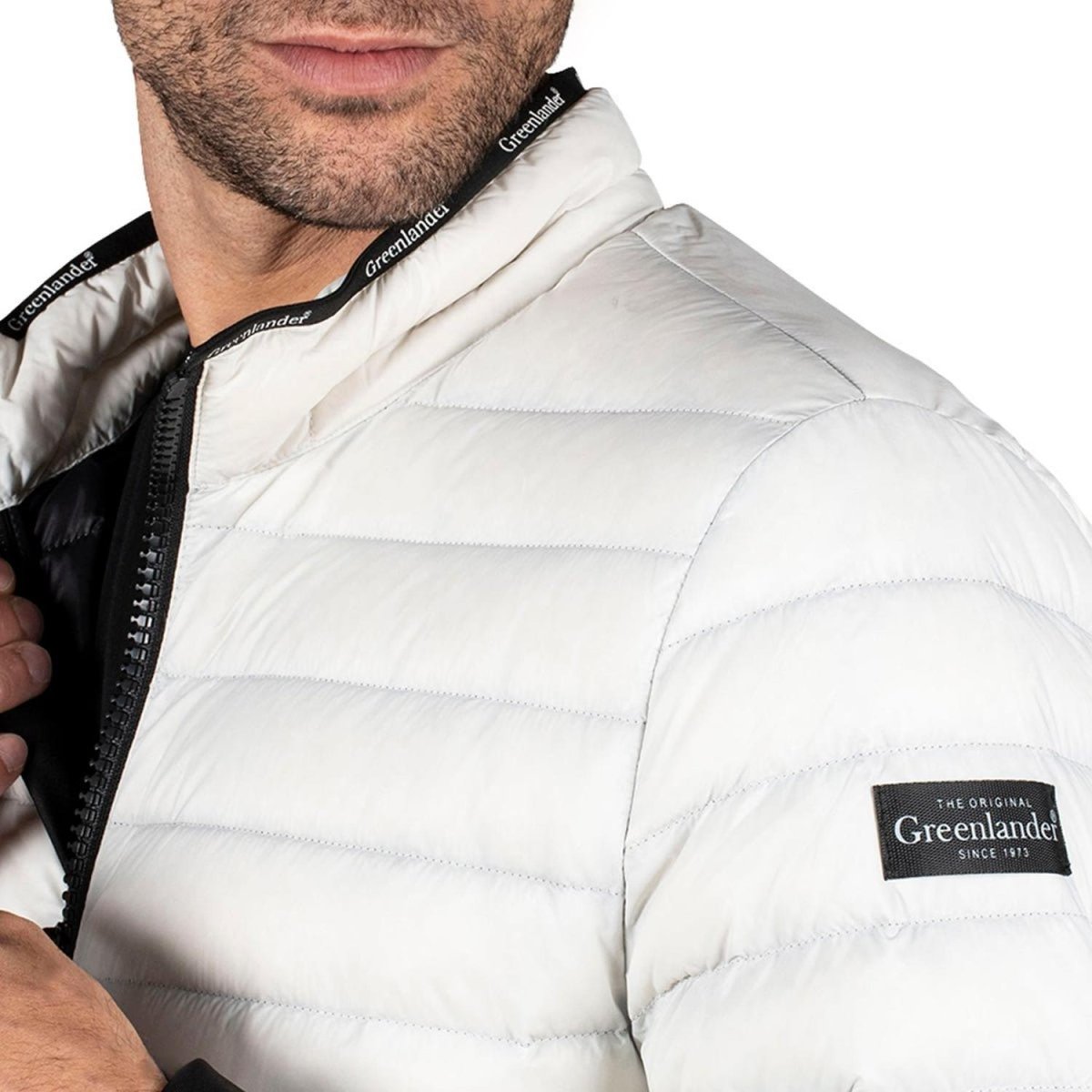 Chamarra Capitonada De Pluma Hombre Premium - Greenlander