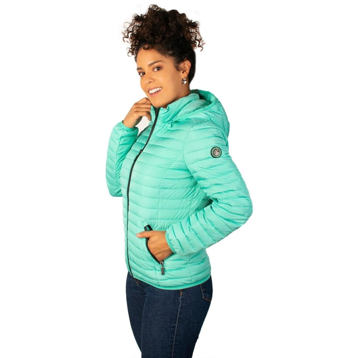 Chamarra Capitonada De Pluma Mujer - Greenlander