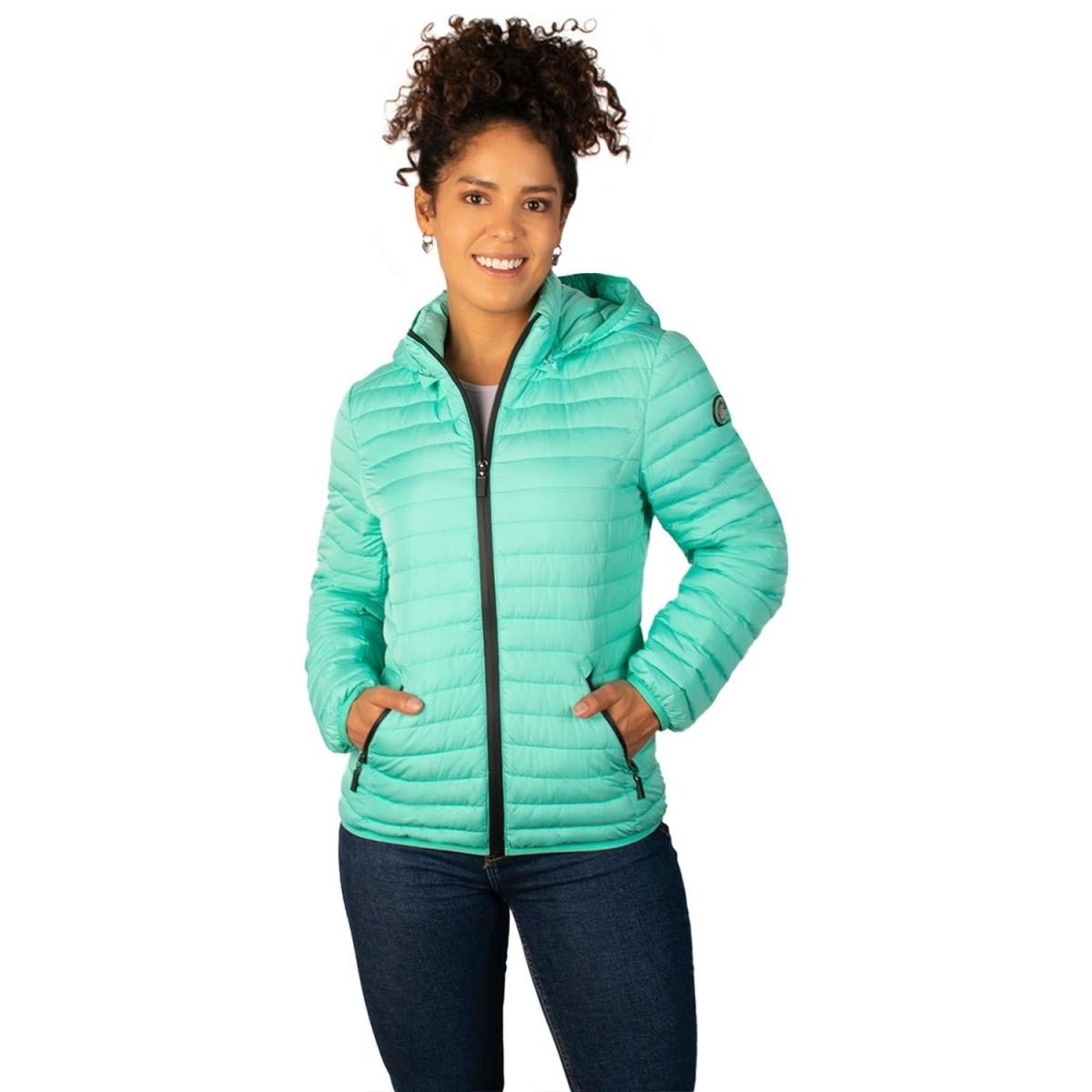 Chamarra Capitonada De Pluma Mujer - Greenlander