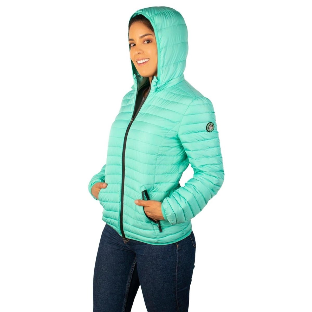 Chamarra Capitonada De Pluma Mujer - Greenlander