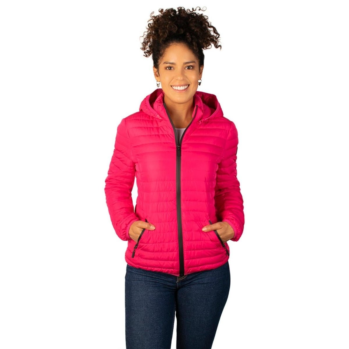 Chamarra Capitonada De Pluma Mujer - Greenlander