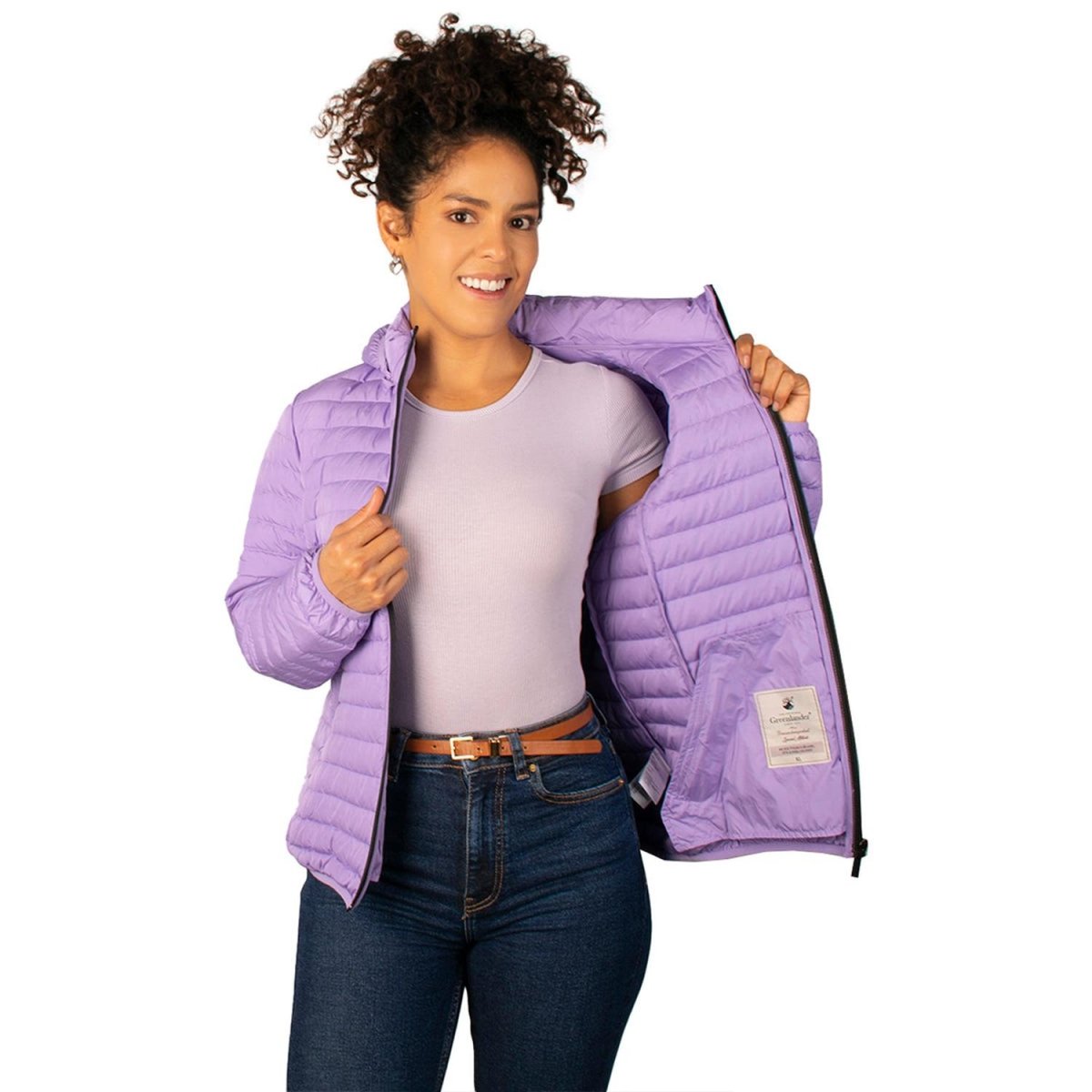 Chamarra Capitonada De Pluma Mujer - Greenlander