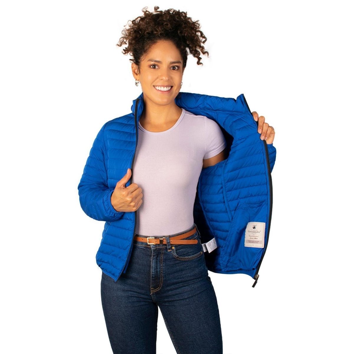 Chamarra Capitonada De Pluma Mujer - Greenlander