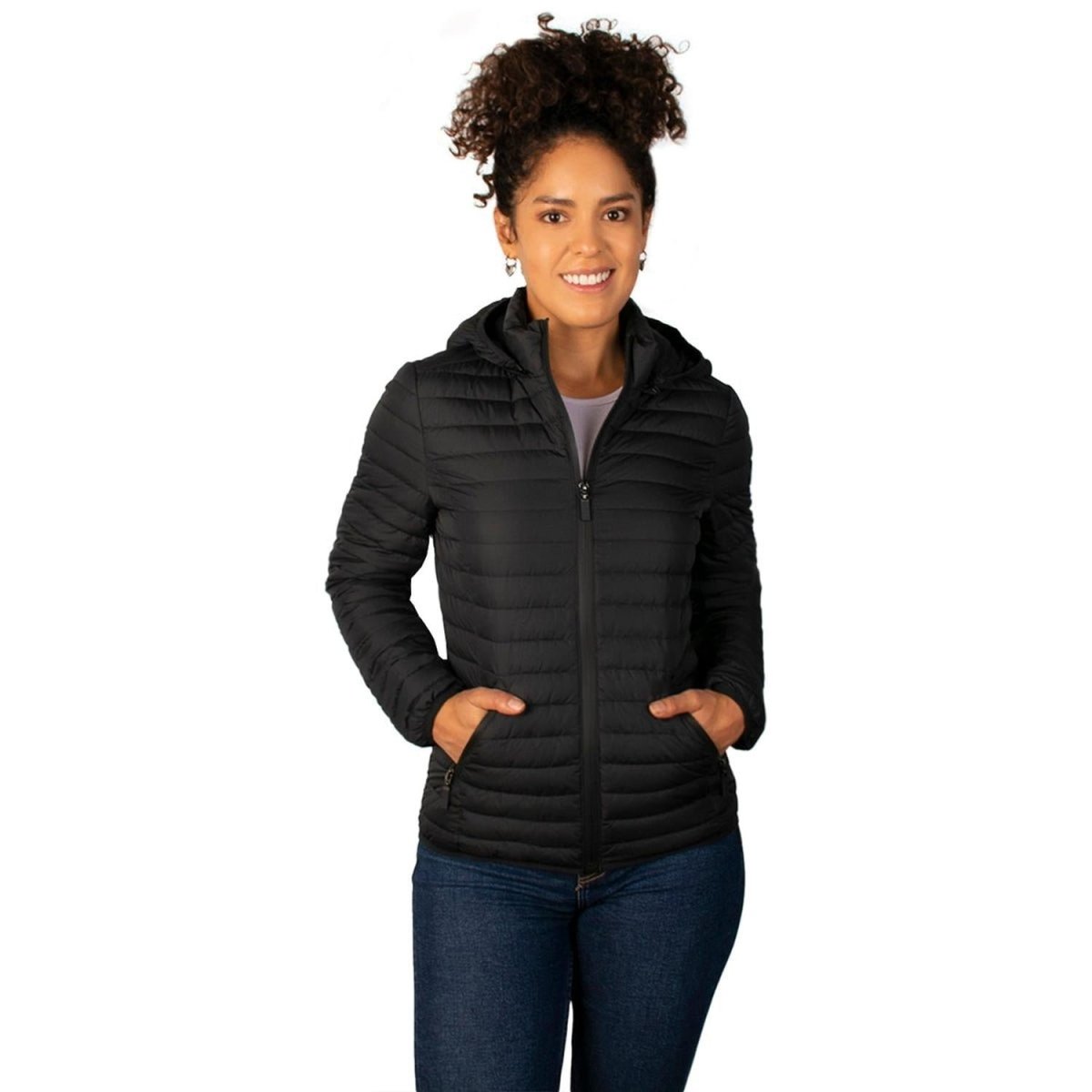 Chamarra Capitonada De Pluma Mujer - Greenlander