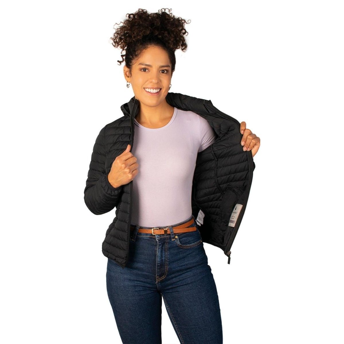 Chamarra Capitonada De Pluma Mujer - Greenlander