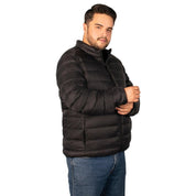 Chamarra Capitonada De Pluma Packable Hombre Plus Size - Greenlander