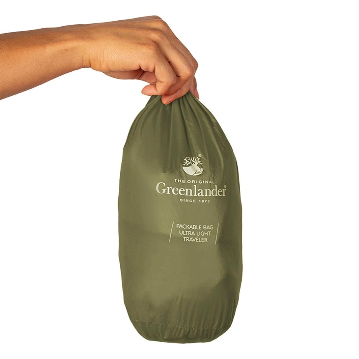 Chamarra Capitonada De Pluma Packable Hombre Plus Size - Greenlander