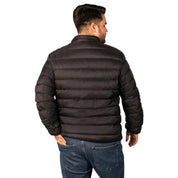 Chamarra Capitonada De Pluma Packable Hombre Plus Size - Greenlander