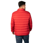 Chamarra Capitonada De Pluma Packable Hombre Plus Size - Greenlander