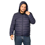 Chamarra Capitonada De Pluma Packable Hombre Plus Size - Greenlander