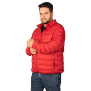 Chamarra Capitonada De Pluma Packable Hombre Plus Size - Greenlander