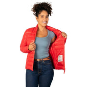 Chamarra Capitonada De Pluma Packable Mujer - Greenlander