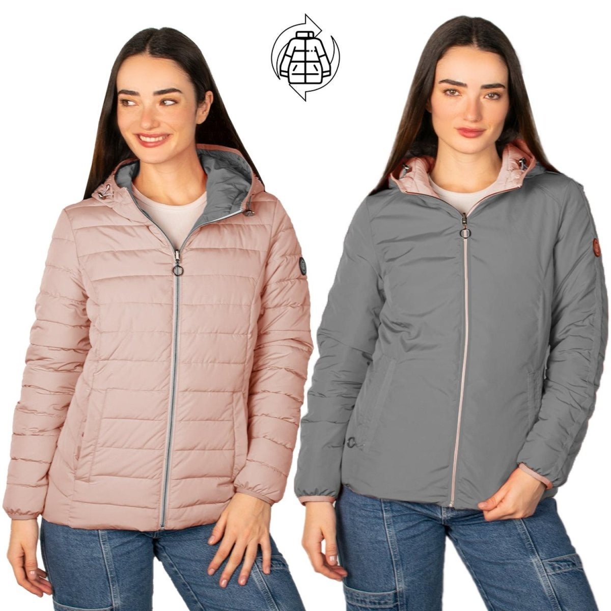 Chamarra capitonada doble vista Greenlander Mujer - Greenlander