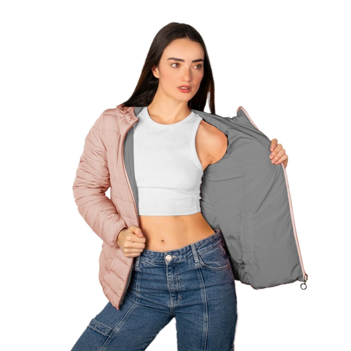 Chamarra capitonada doble vista Greenlander Mujer - Greenlander