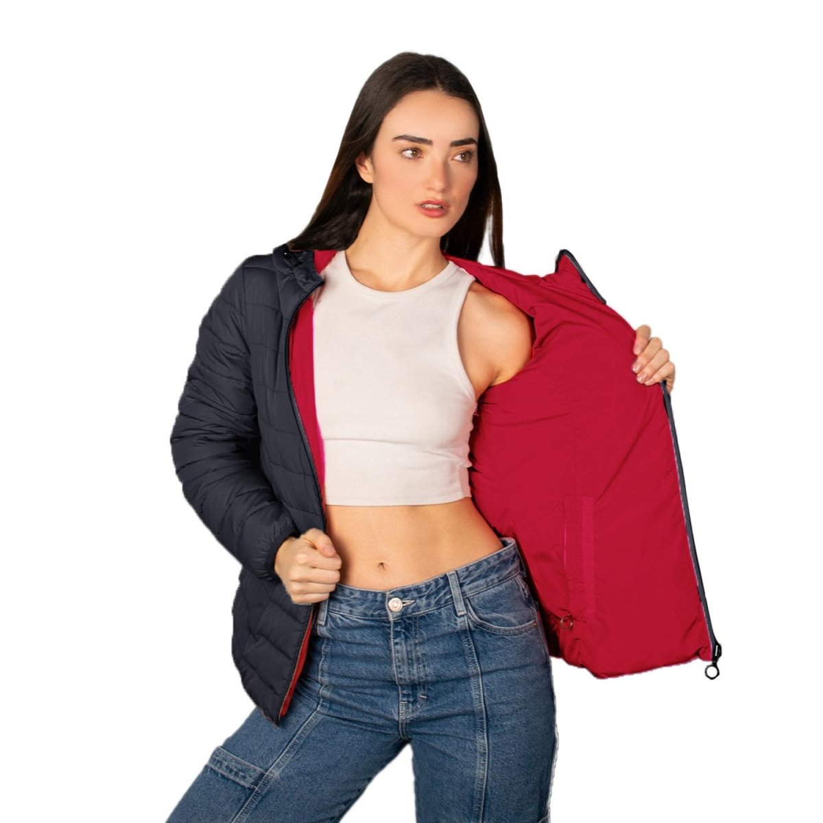 Chamarra capitonada doble vista Greenlander Mujer - Greenlander