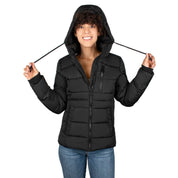 Chamarra Capitonada Gorro Ajustable Mujer - Greenlander