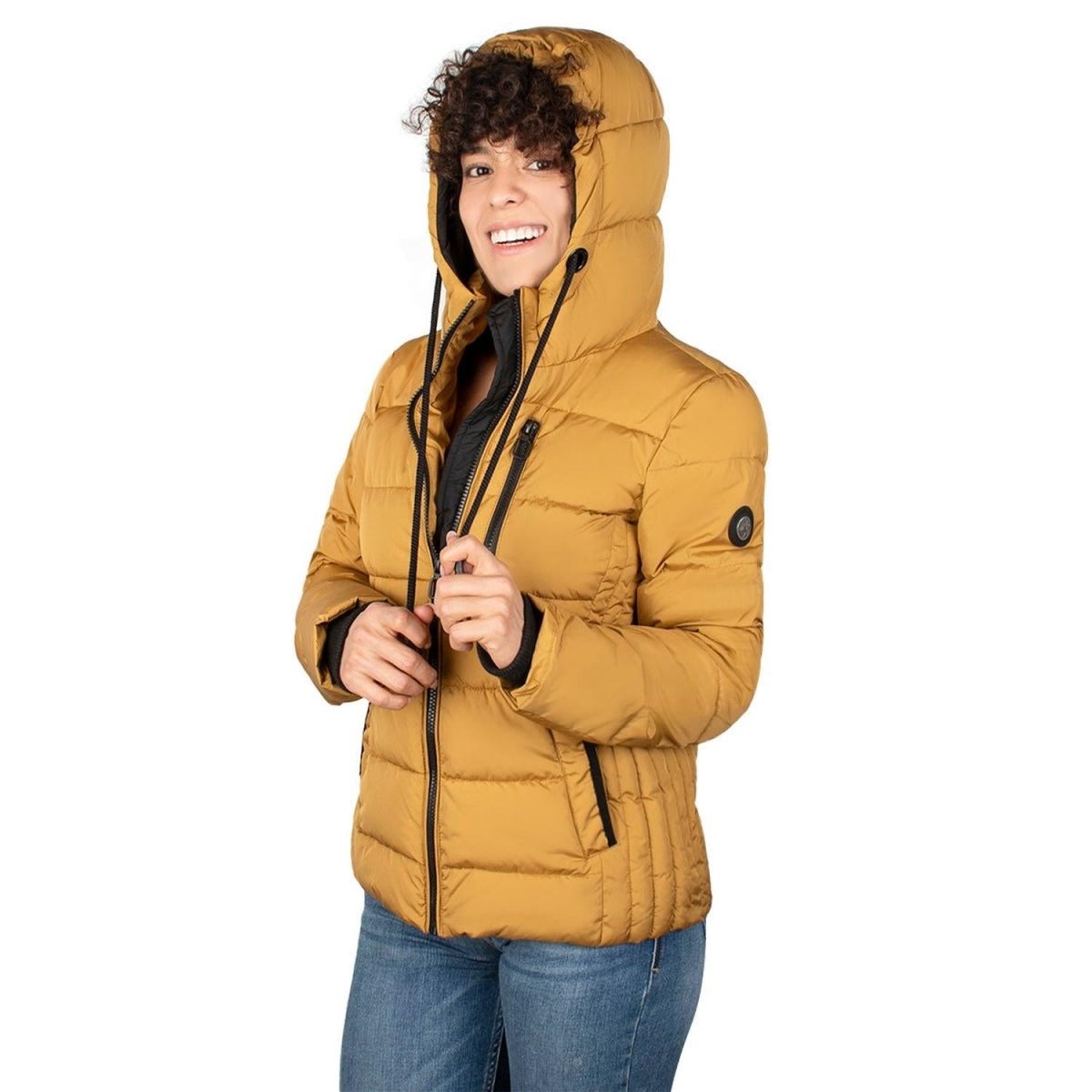 Chamarra Capitonada Gorro Ajustable Mujer - Greenlander