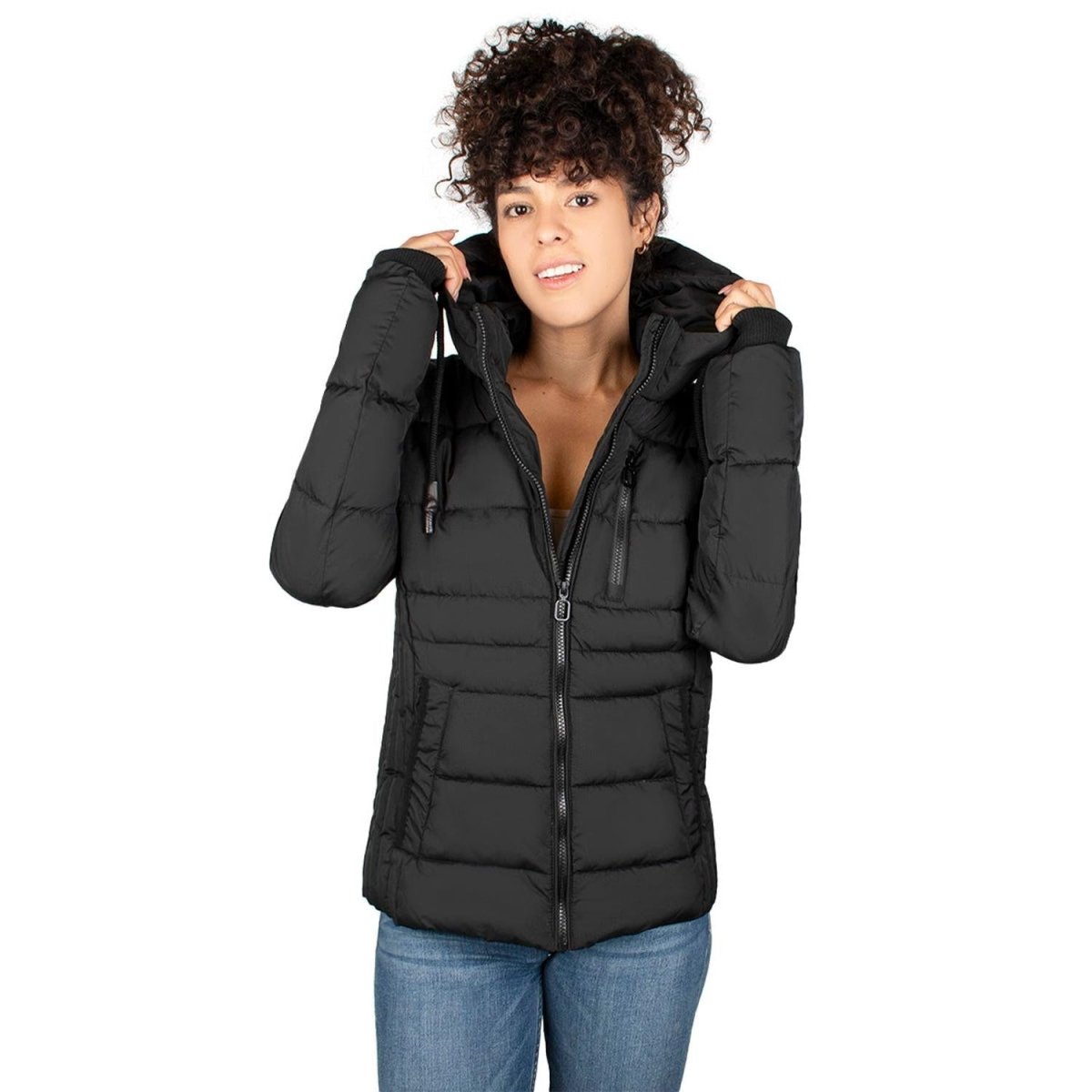 Chamarra Capitonada Gorro Ajustable Mujer - Greenlander