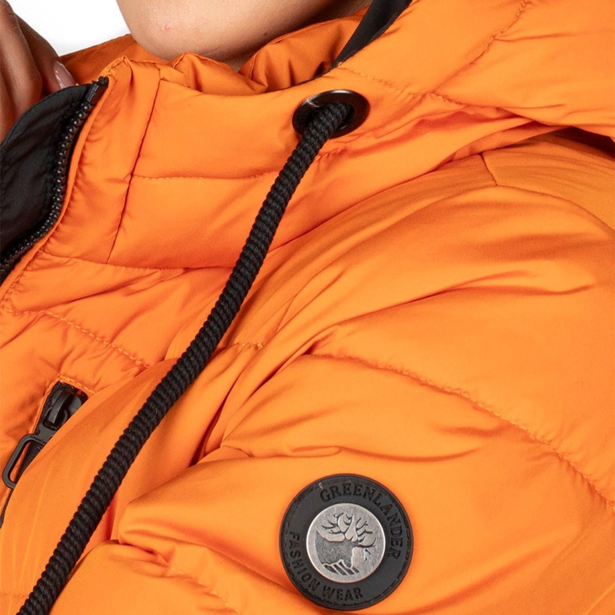 Chamarra Capitonada Gorro Ajustable Mujer - Greenlander