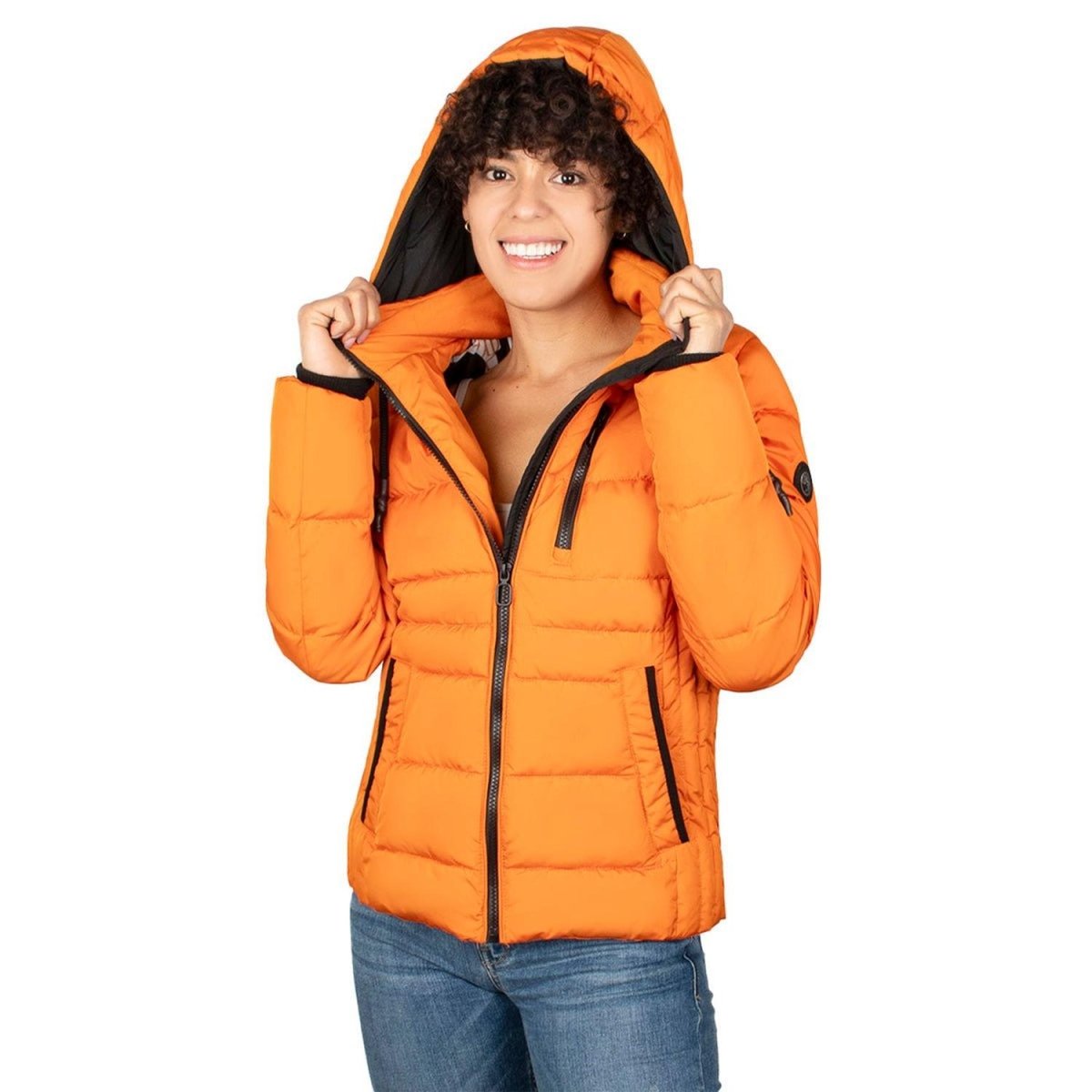 Chamarra Capitonada Gorro Ajustable Mujer - Greenlander