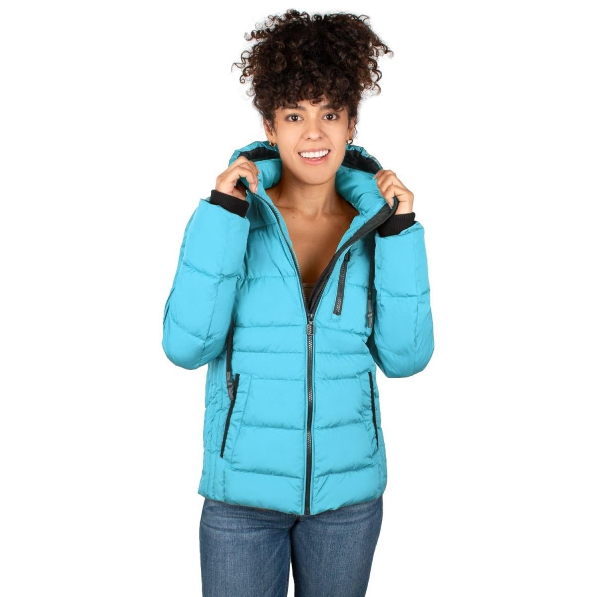 Chamarra Capitonada Gorro Ajustable Mujer - Greenlander