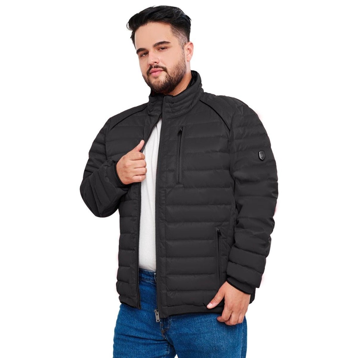 Chamarra Capitonada Greenlander Hombre Plus Size - Greenlander