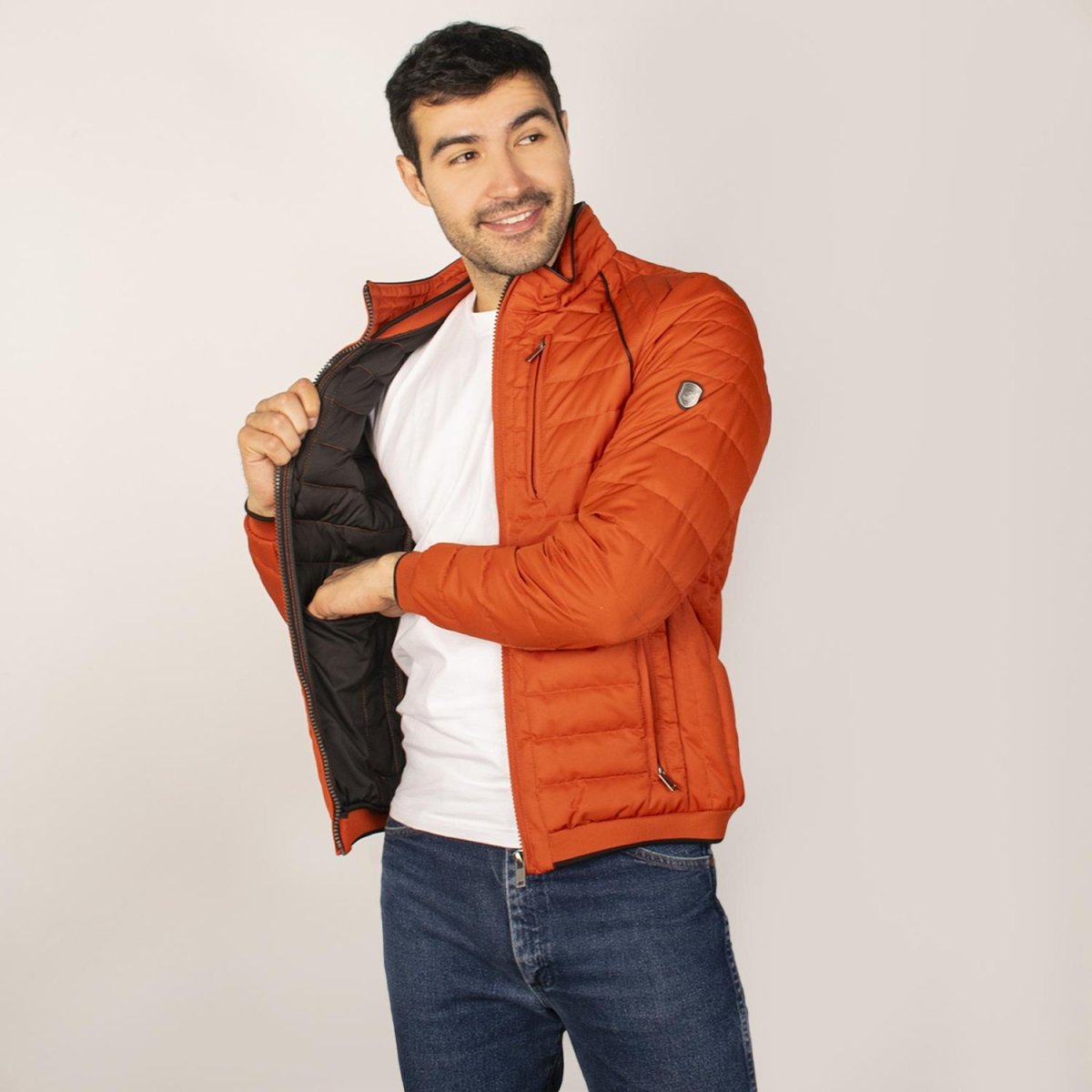 Chamarra Capitonada Greenlander Para Hombre - Greenlander