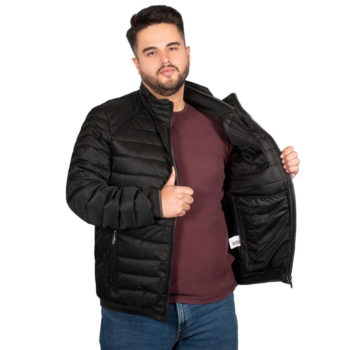 Chamarra Capitonada Hombre Plus Size - Greenlander