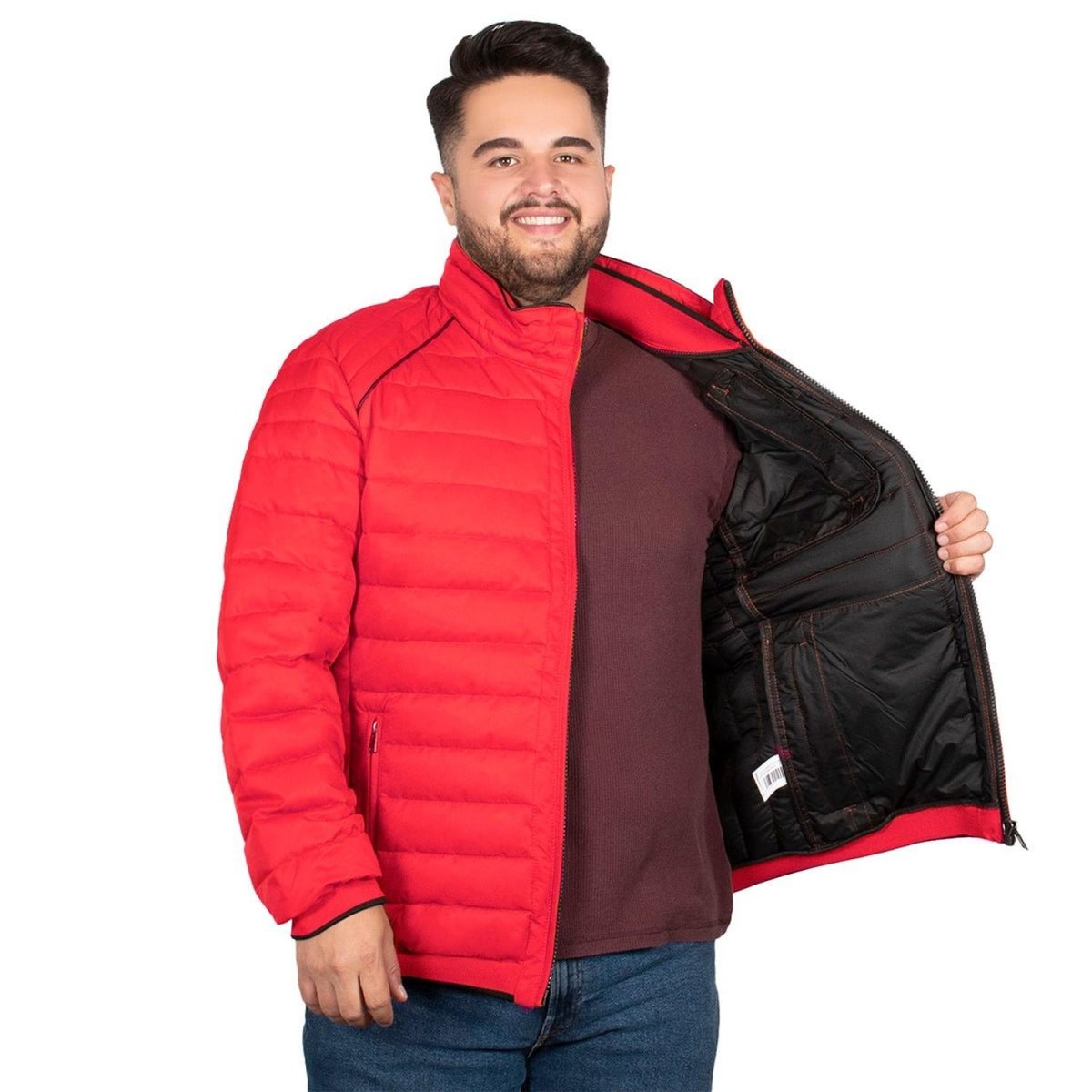 Chamarra Capitonada Hombre Plus Size - Greenlander