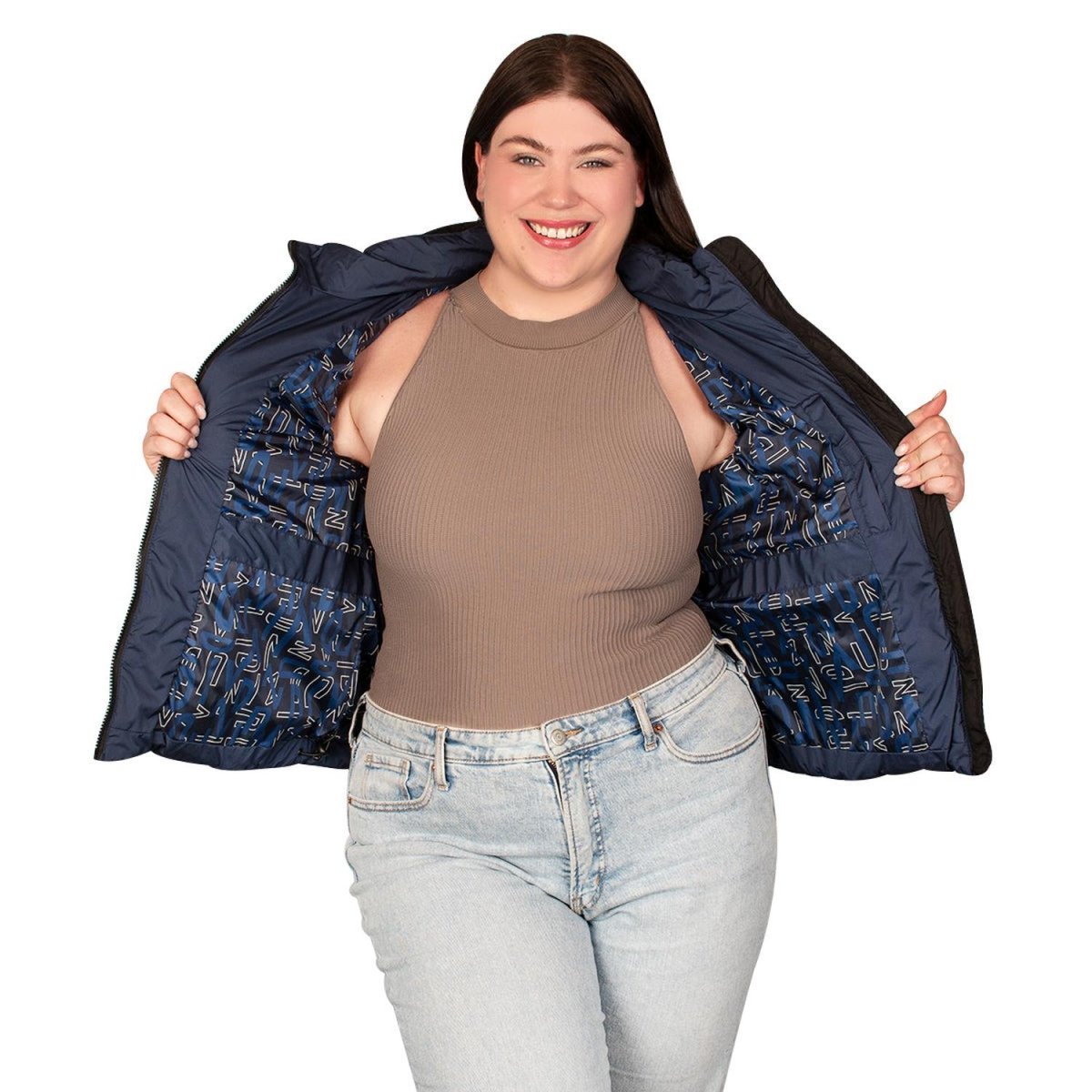 Chamarra Capitonada Mujer Plus Size - Greenlander