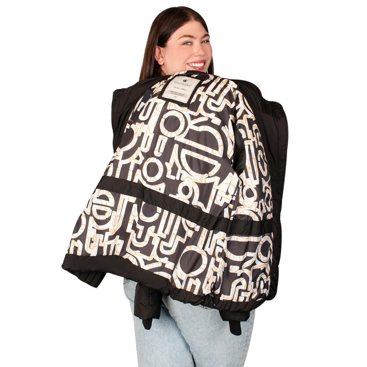 Chamarra Capitonada Mujer Plus Size - Greenlander