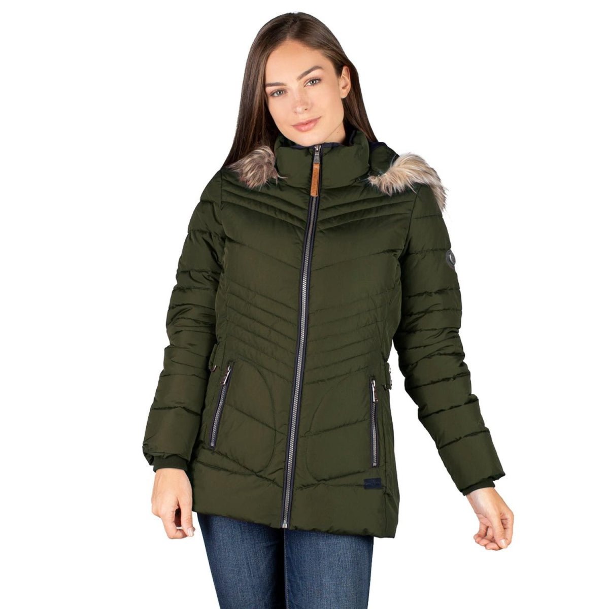 Chamarra Capitonada Mujer Premium - Greenlander